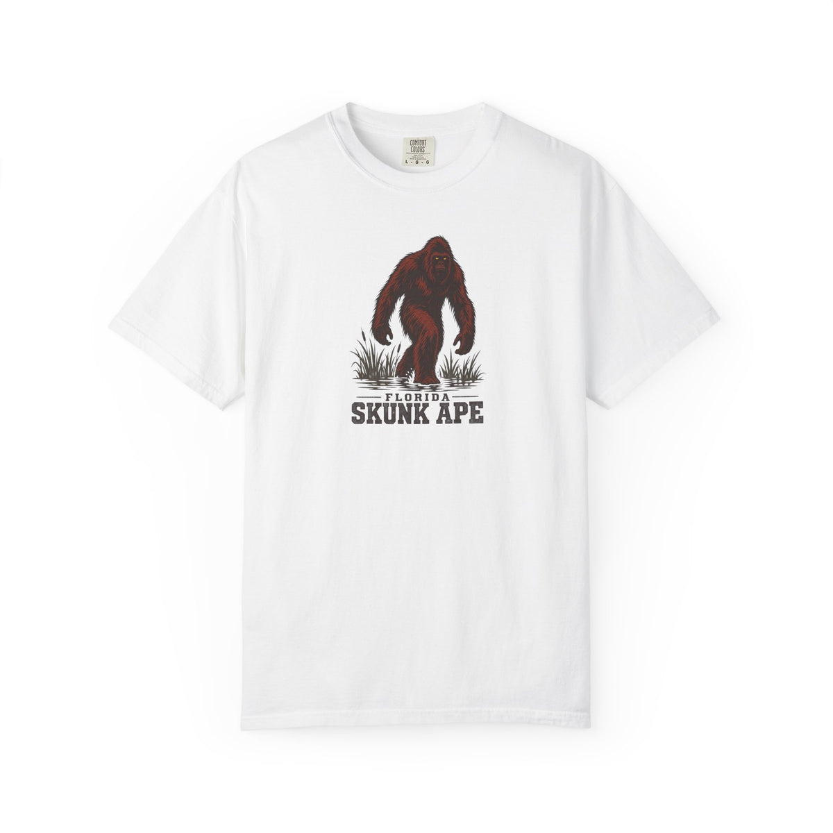 Florida Swamp Ape Shirt – Walking Skunk Ape Cryptid Tee