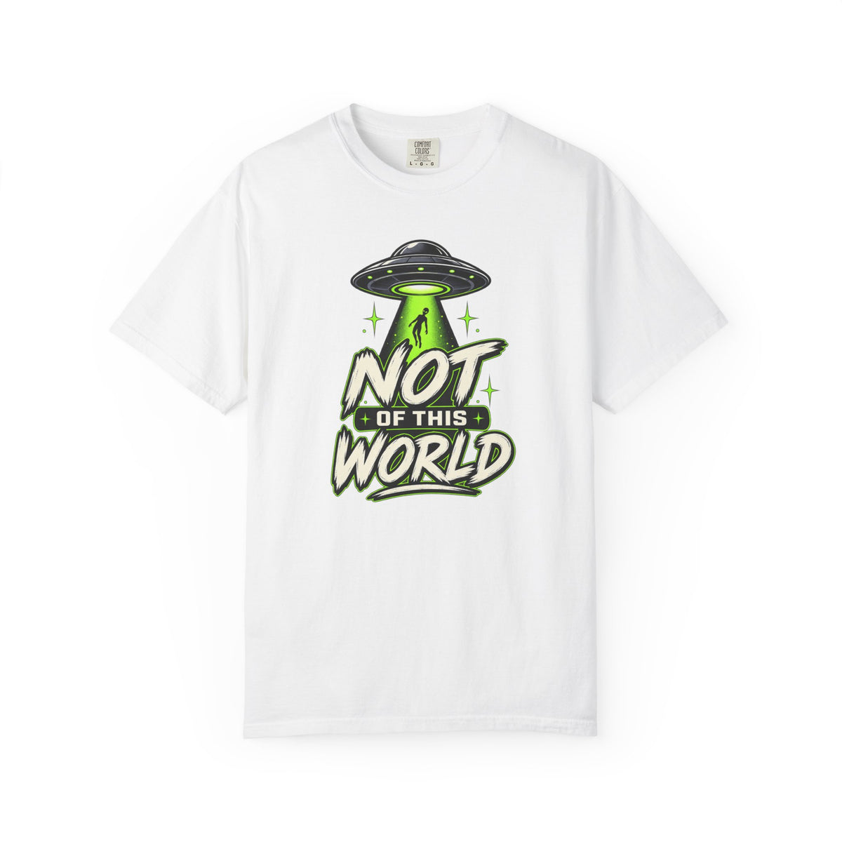 Not of This World UFO Shirt – Alien Abduction Graphic Tee