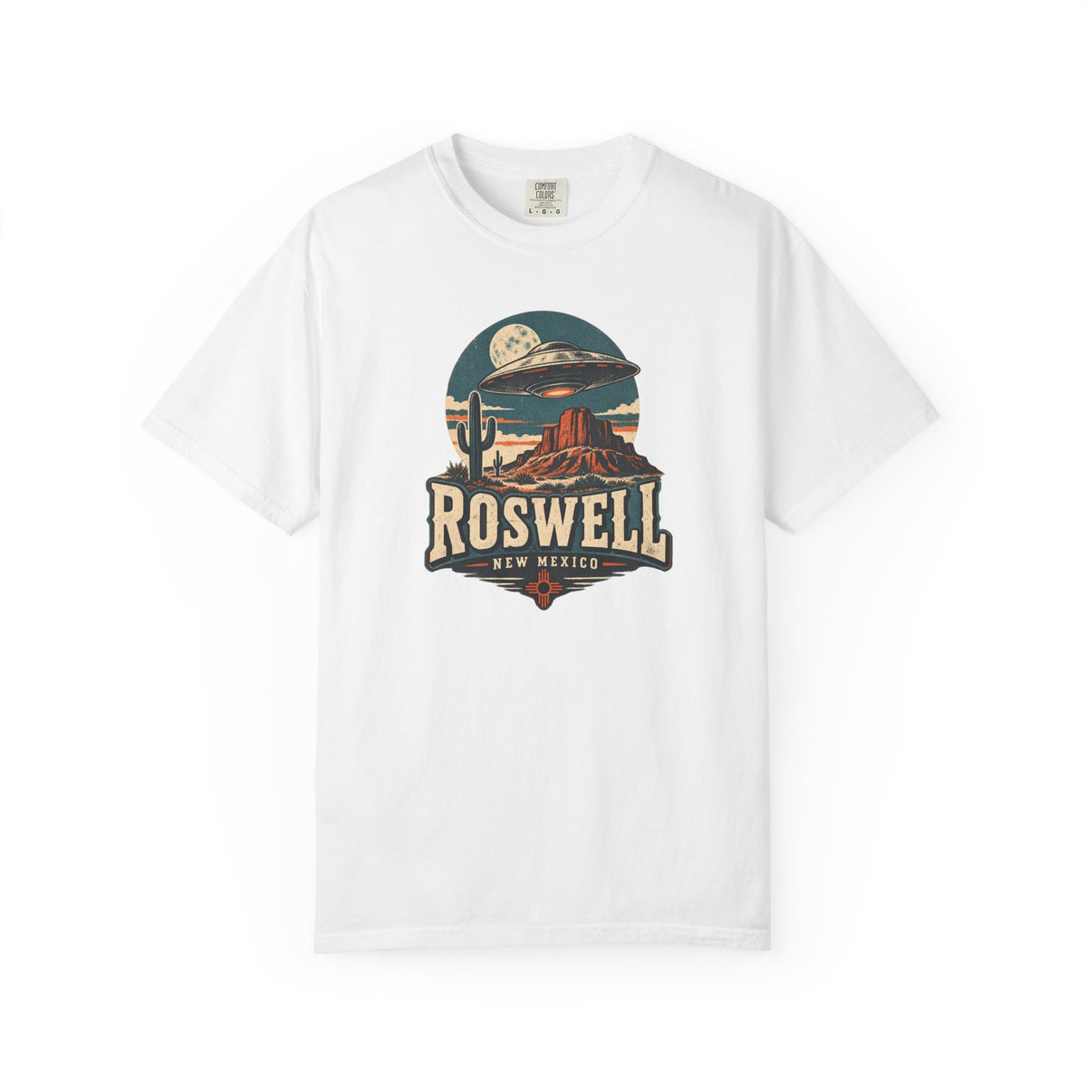 Roswell New Mexico UFO Shirt – Desert Flying Saucer Graphic Tee