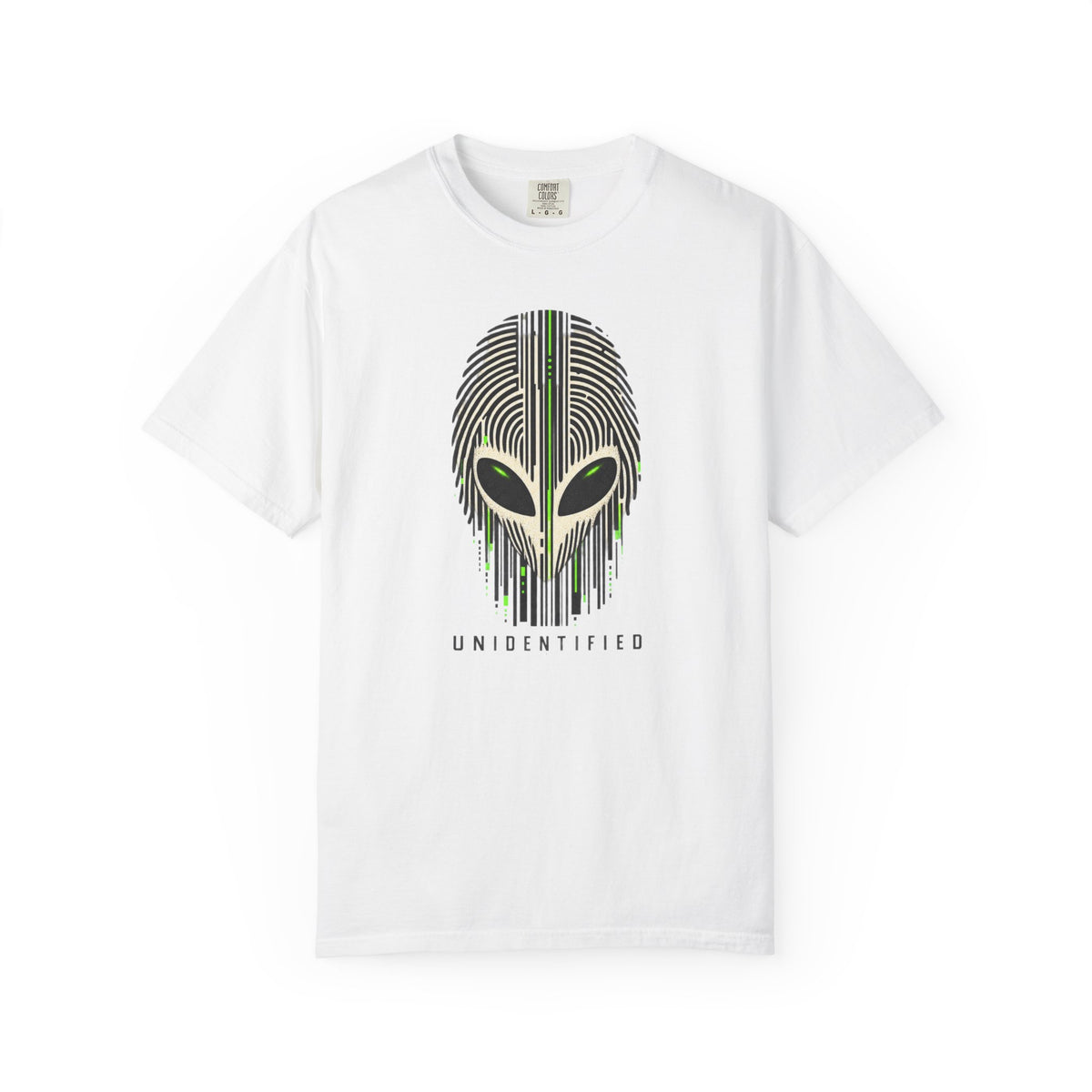 Alien Fingerprint Shirt – Unidentified Alien Graphic Tee