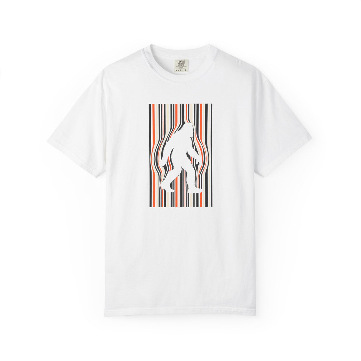 Retro Bigfoot Shirt – Sasquatch Silhouette Graphic Tee