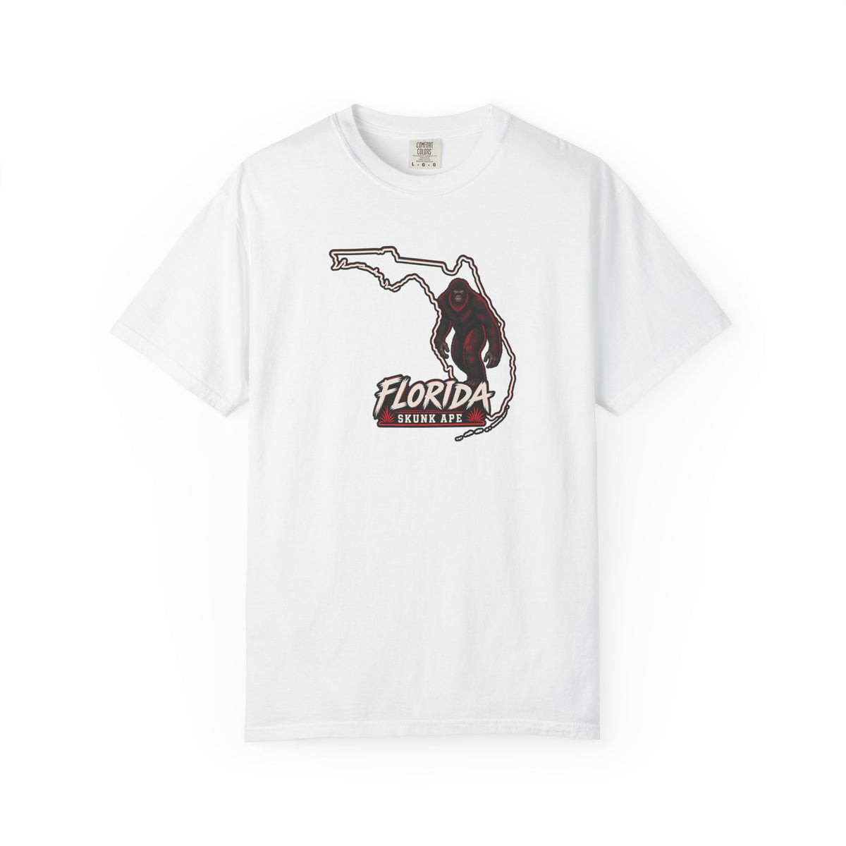 Florida Skunk Ape Shirt – State Outline Cryptid Graphic Tee