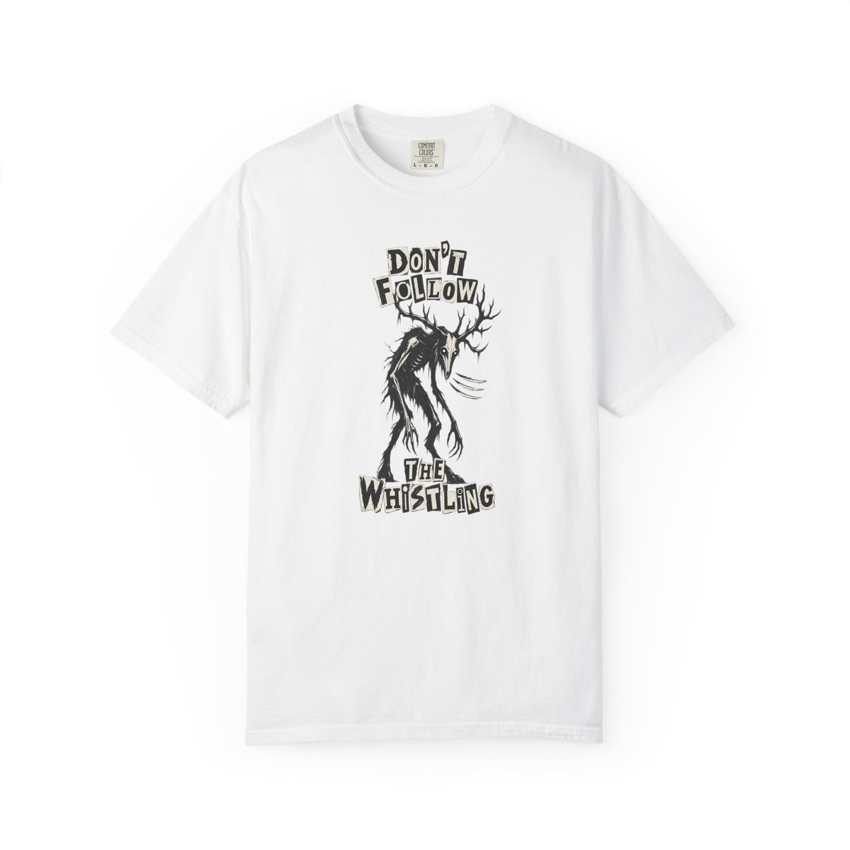 Don’t Follow the Whistling Wendigo Shirt – Creepy Folklore Horror Tee