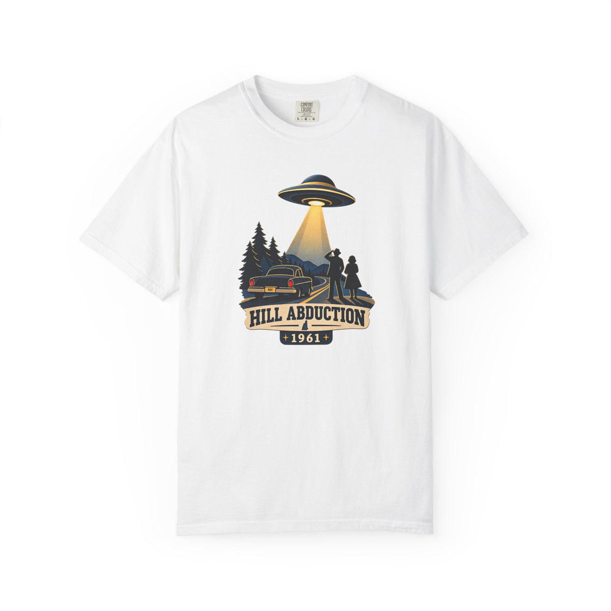 Hill Abduction 1961 Shirt – Betty & Barney Hill UFO Graphic Tee