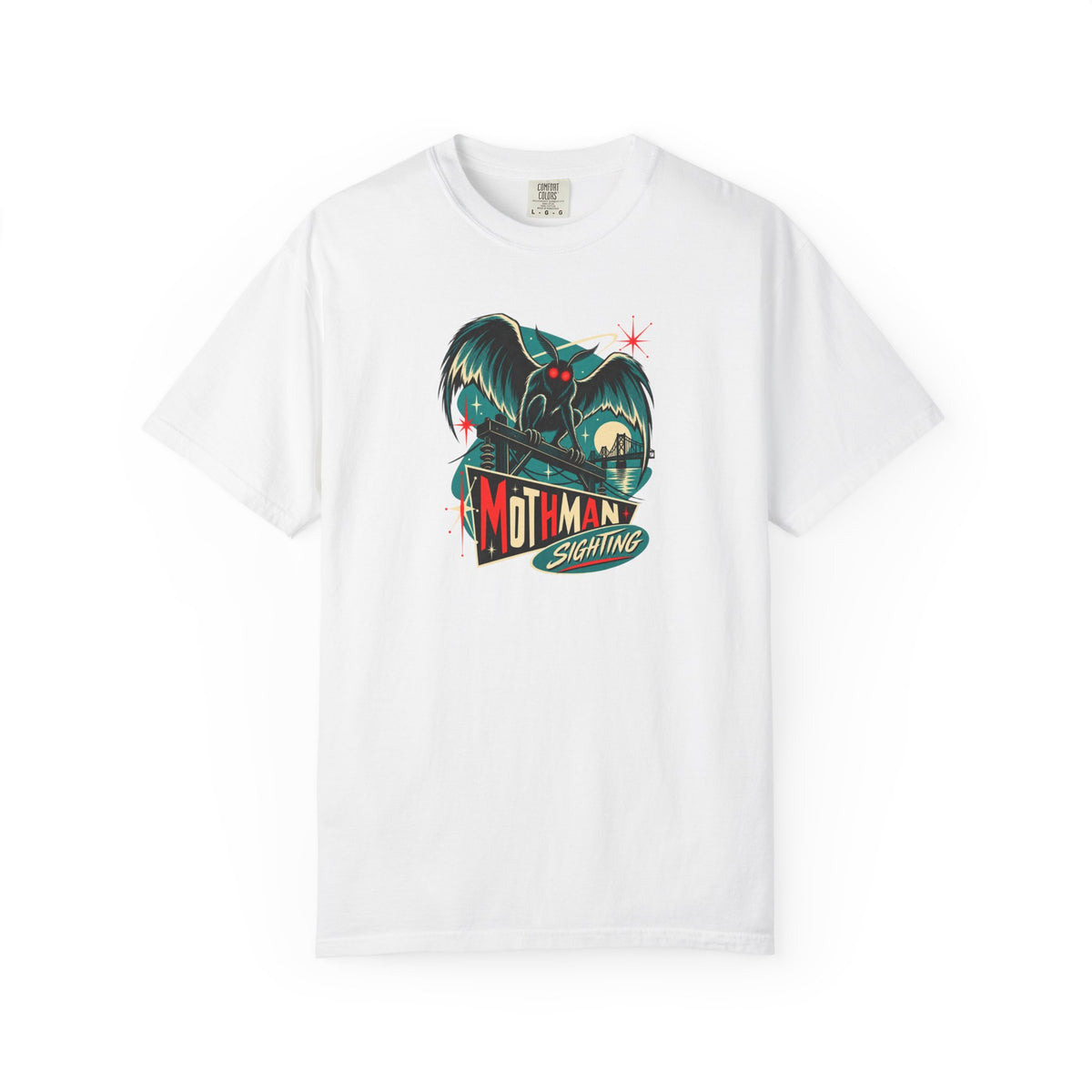 Mothman Sighting Shirt – Retro Point Pleasant Cryptid Tee