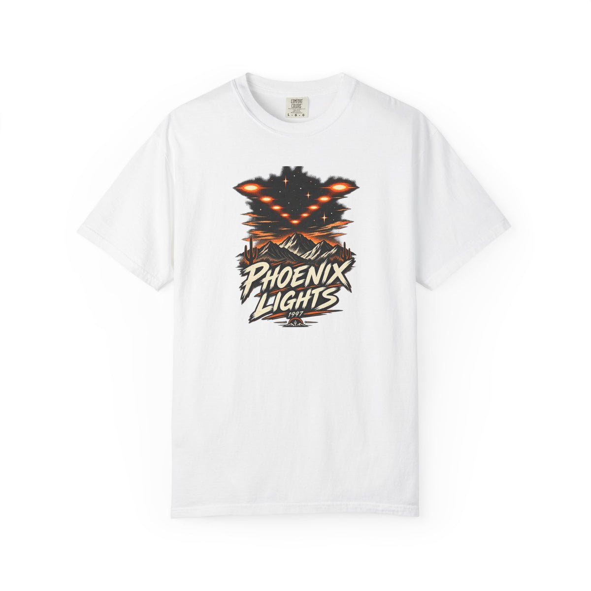 Phoenix Lights 1997 Shirt – Arizona UFO Incident Graphic Tee