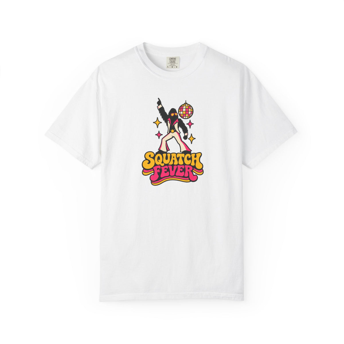 Squatch Fever Shirt – Retro Disco Bigfoot Sasquatch Tee