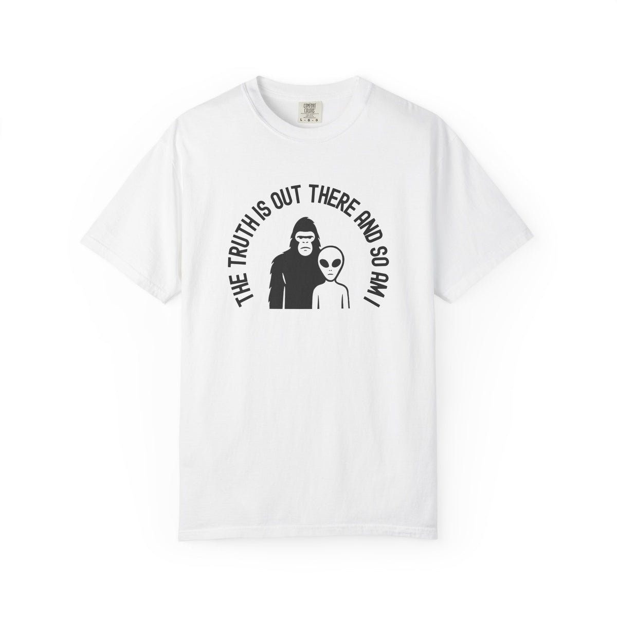 The Truth Is Out There Bigfoot & Alien T-Shirt