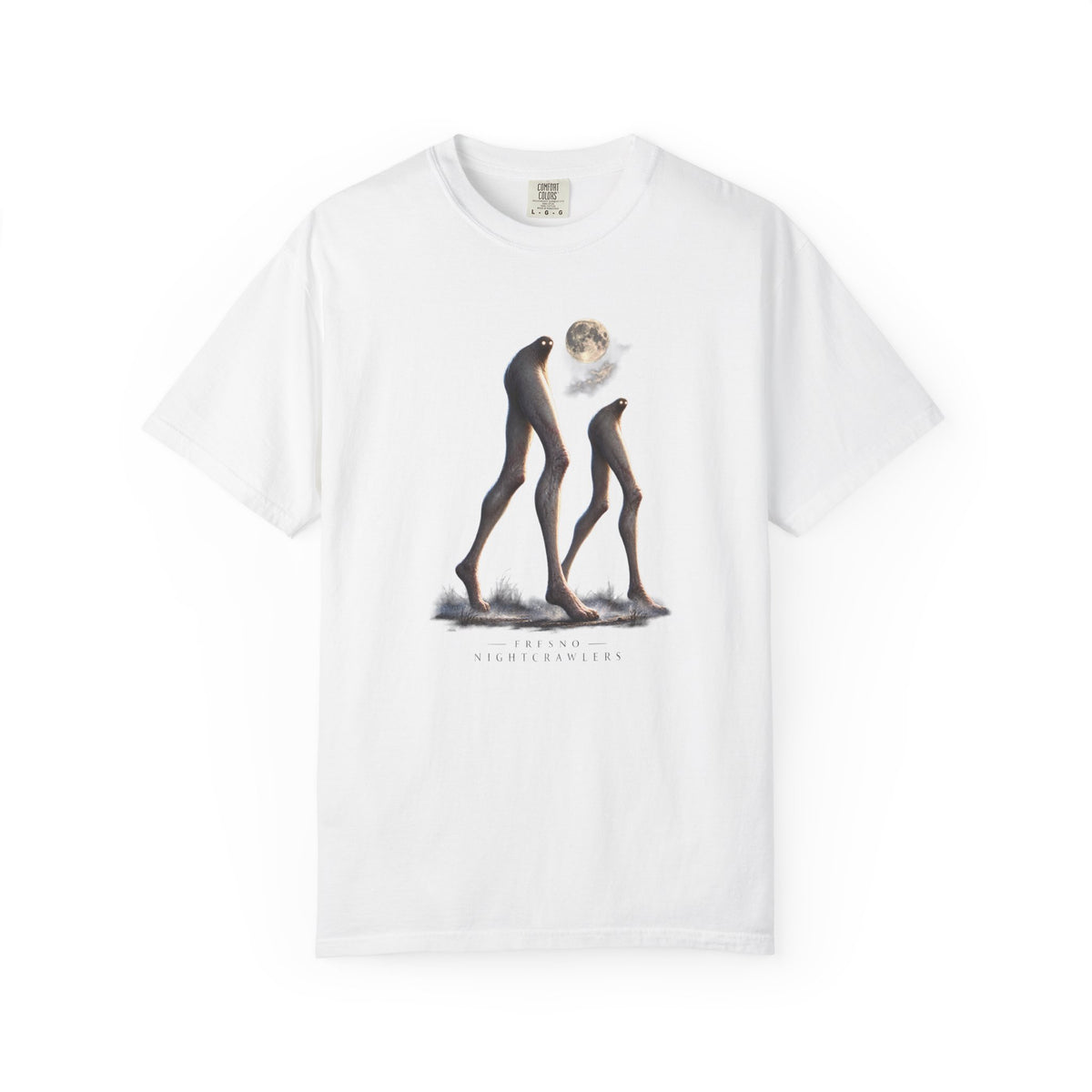 Fresno Nightcrawler Shirt – Moonlit California Cryptid Tee