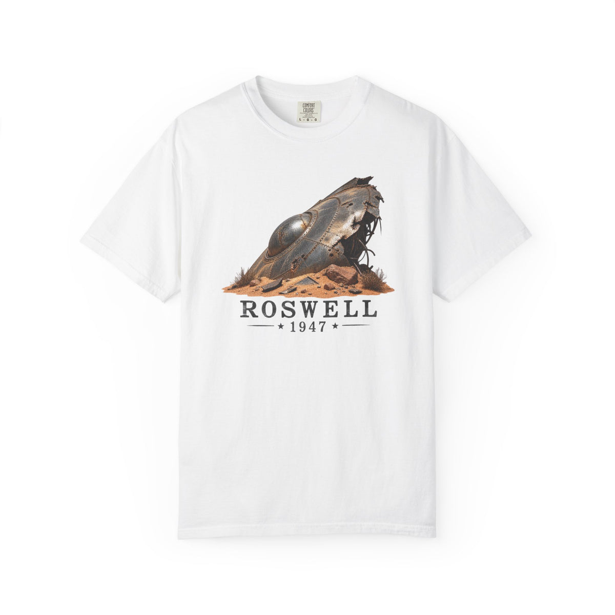 Roswell 1947 Crashed UFO Shirt – Vintage Roswell Crash Graphic Tee