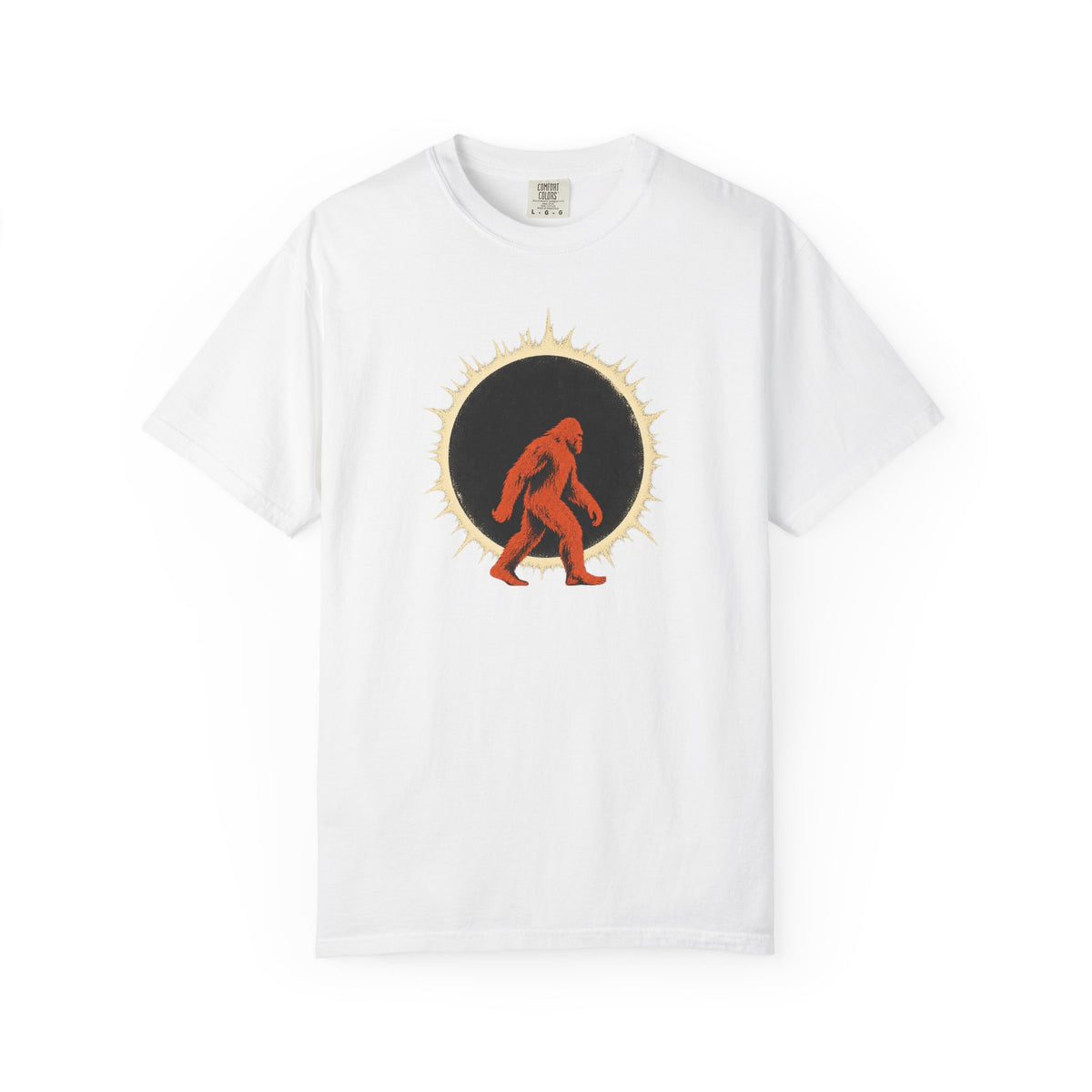 Bigfoot Eclipse Shirt – Sasquatch Solar Eclipse Graphic Tee