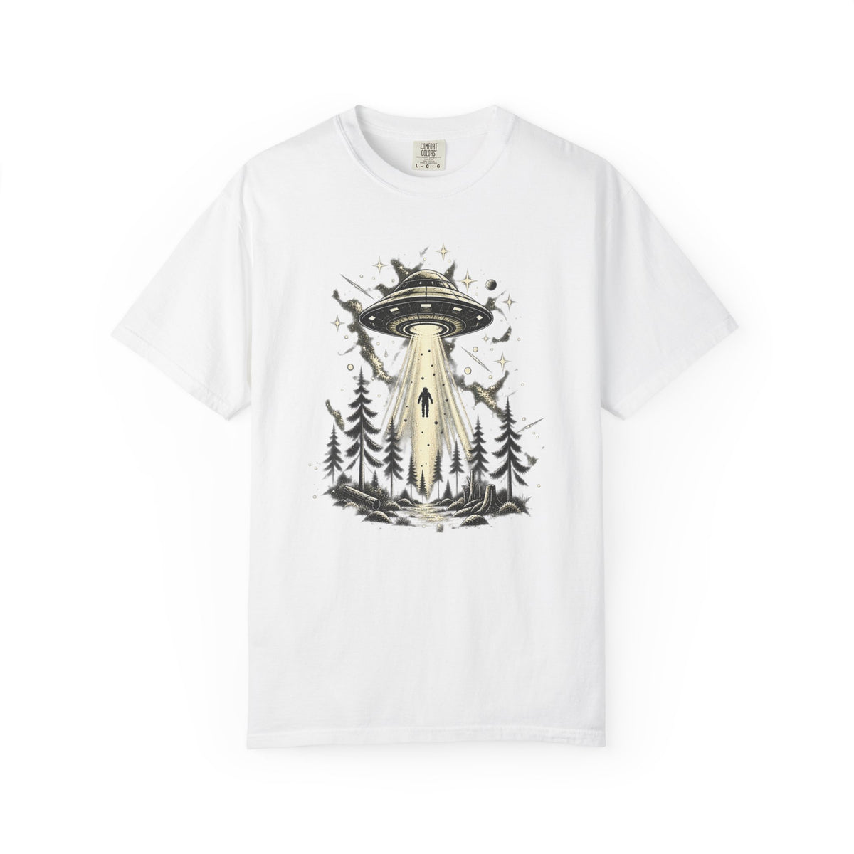 UFO Forest Abduction T-Shirt