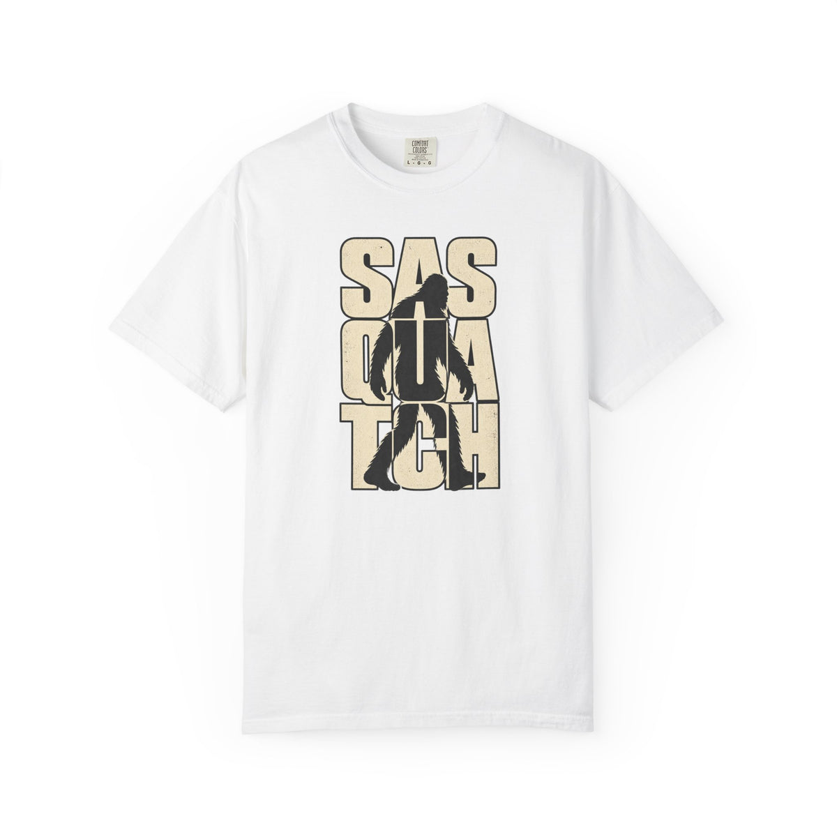 Retro Sasquatch Shirt – Bigfoot Silhouette Graphic Tee