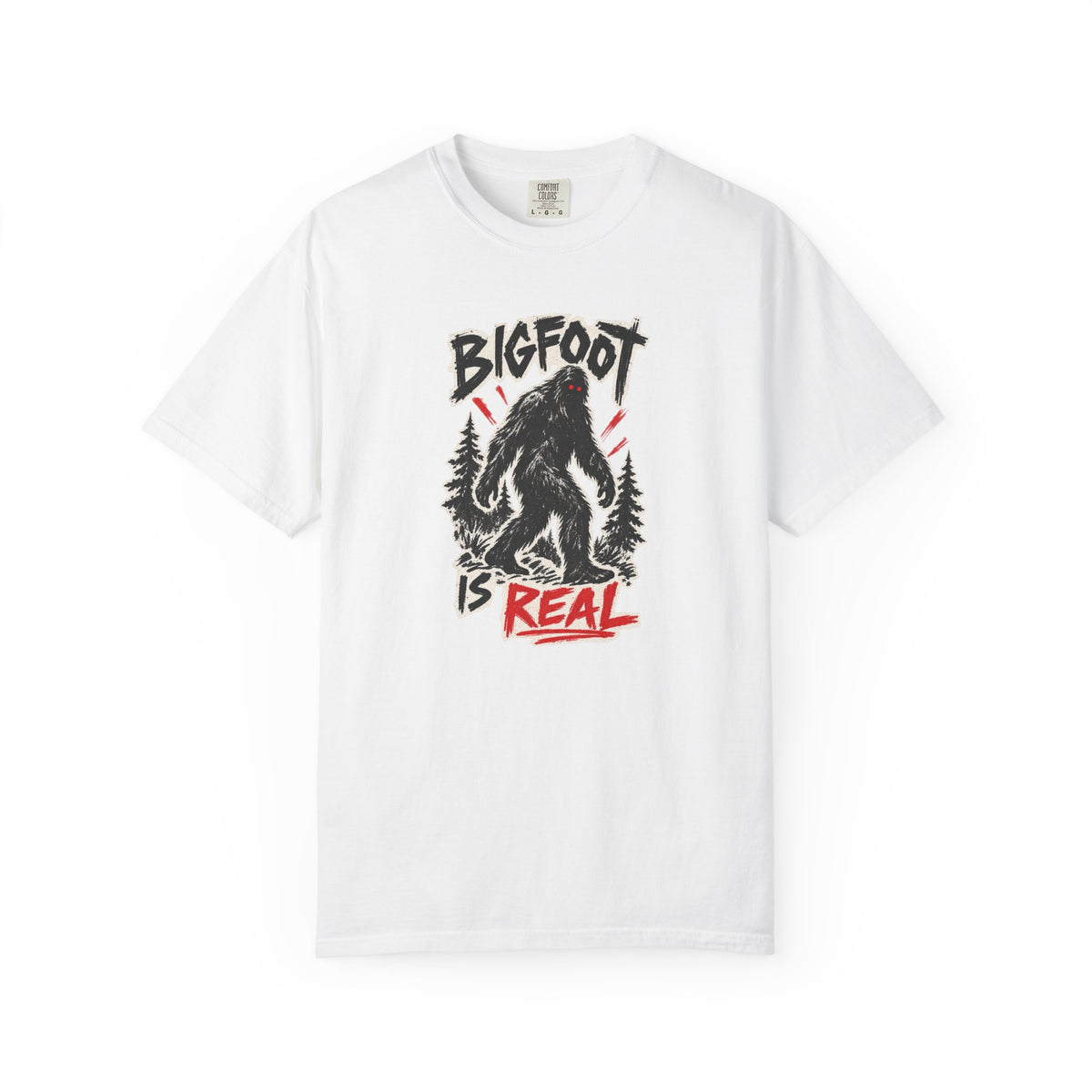 Bigfoot Is Real Shirt – Vintage Sasquatch Cryptid Graphic Tee