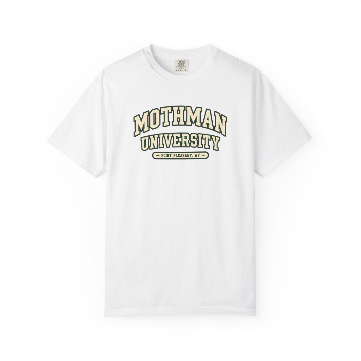 Mothman University Shirt – Point Pleasant Collegiate Cryptid Tee