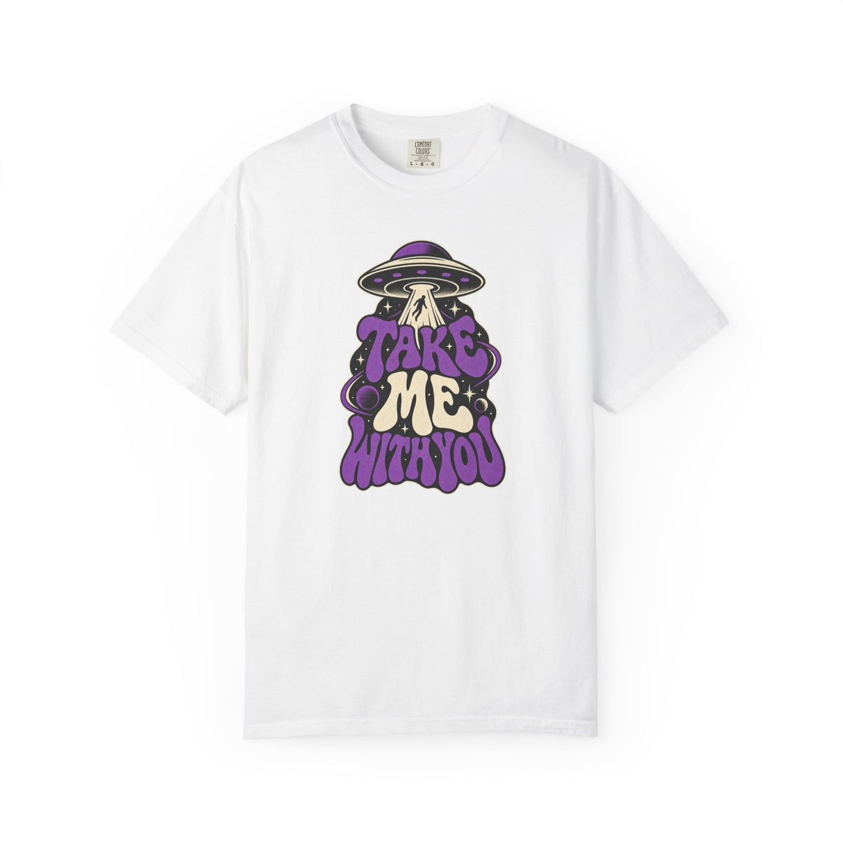 UFO Abduction Shirt – Take Me With You Alien Graphic Tee